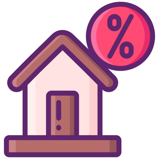 Real estate Flaticons Lineal Color icon
