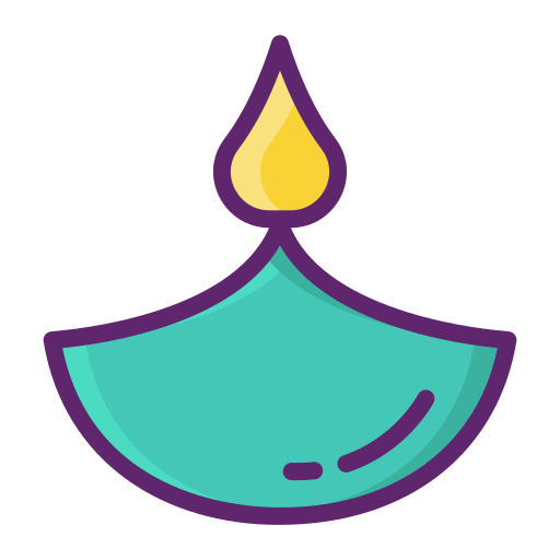 Diwali Flaticons Lineal Color icon