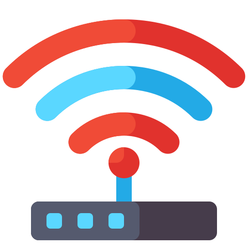 segnale wi-fi Flaticons Flat icona
