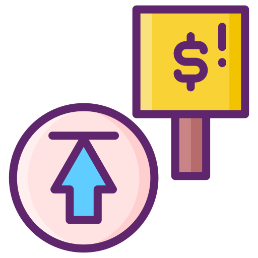 Auction Flaticons Lineal Color icon
