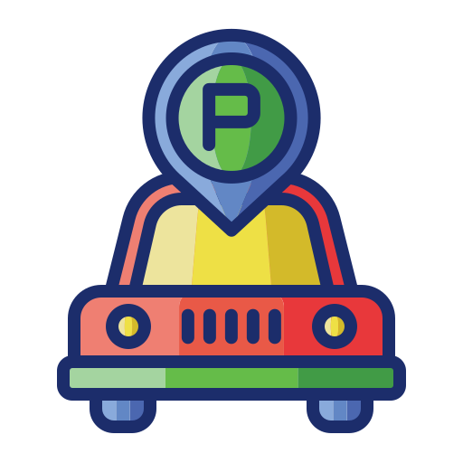 parkeren Flaticons Lineal Color icoon