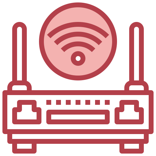 router inalámbrico Surang Red icono