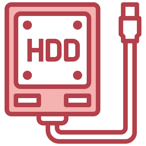 disco duro Surang Red icono
