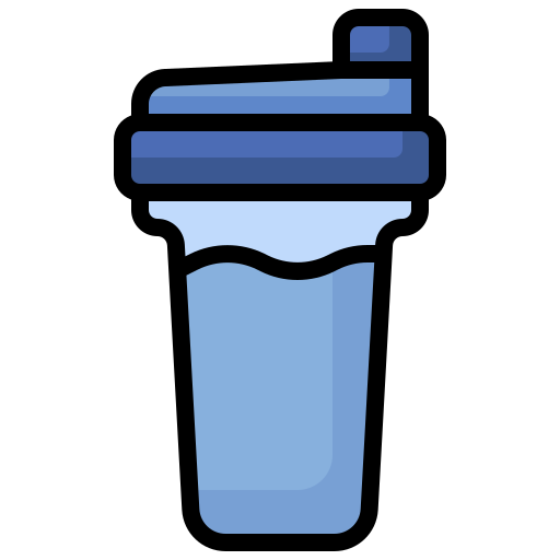 protein-shake Surang Lineal Color icon
