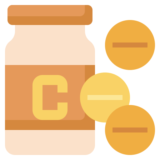 Vitamin c Surang Flat icon