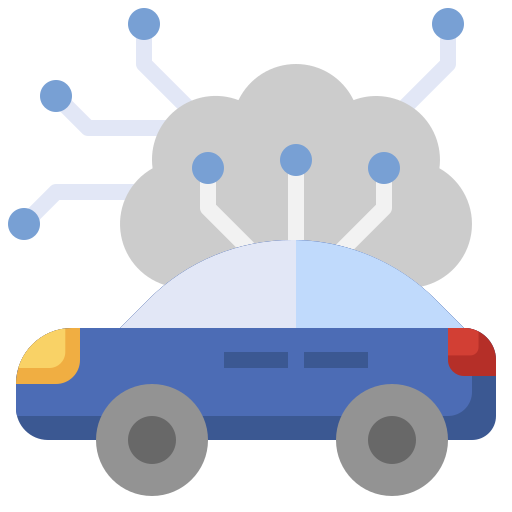 Cloud computing Surang Flat icon
