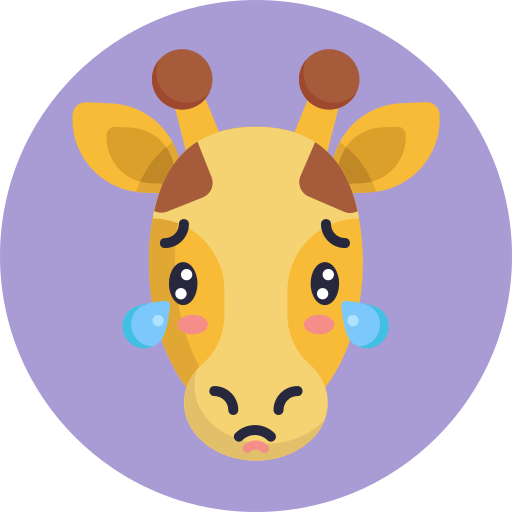 jirafa Generic Circular icono