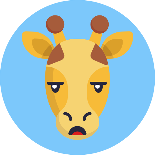 giraffe Generic Circular icoon