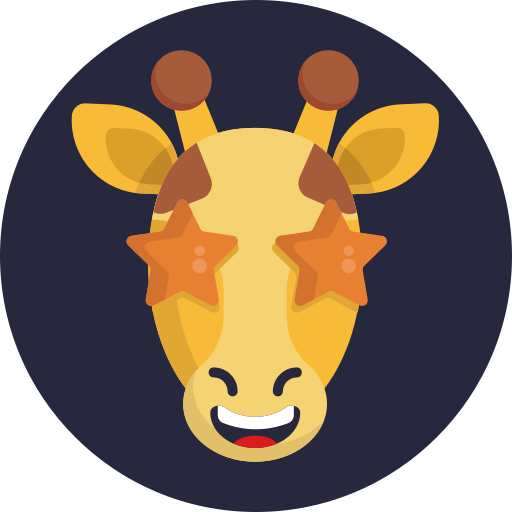 giraffe Generic Circular icoon