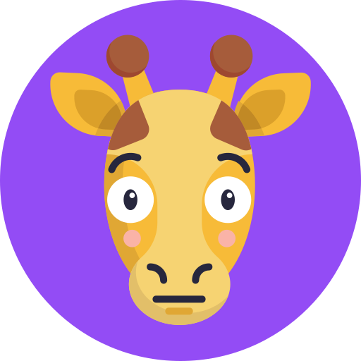 jirafa Generic Circular icono