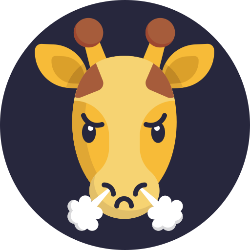 giraffe Generic Circular icon