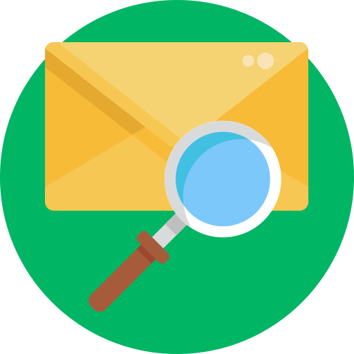 suche mail Generic Circular icon