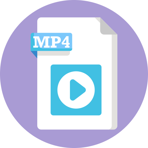 Mp4 extension Generic Circular icon