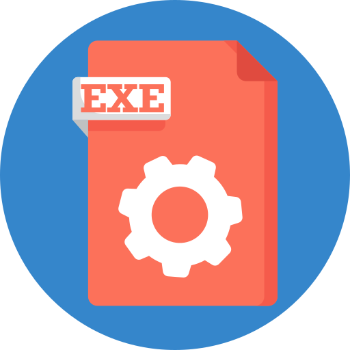 extension exe Generic Circular Icône