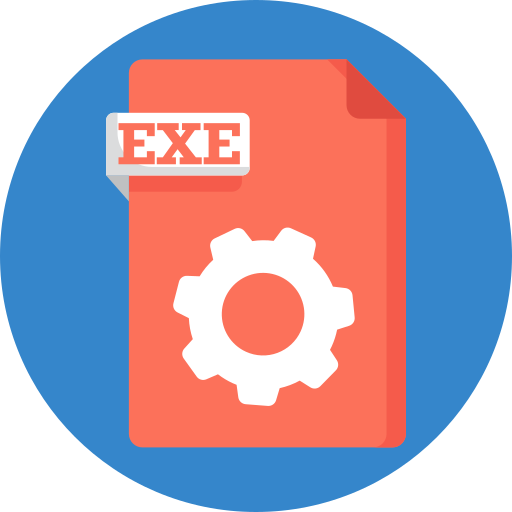 Exe extension Generic Circular icon