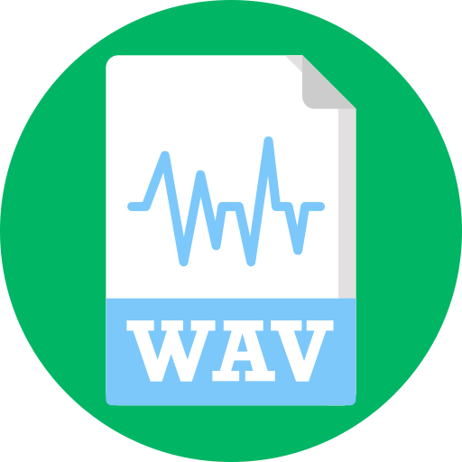 Wav file Generic Circular icon