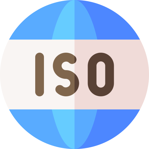 iso Basic Rounded Flat icona