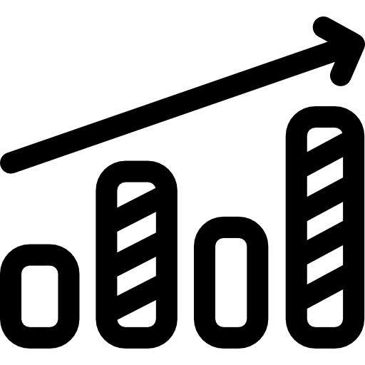 grafico Basic Rounded Lineal icono