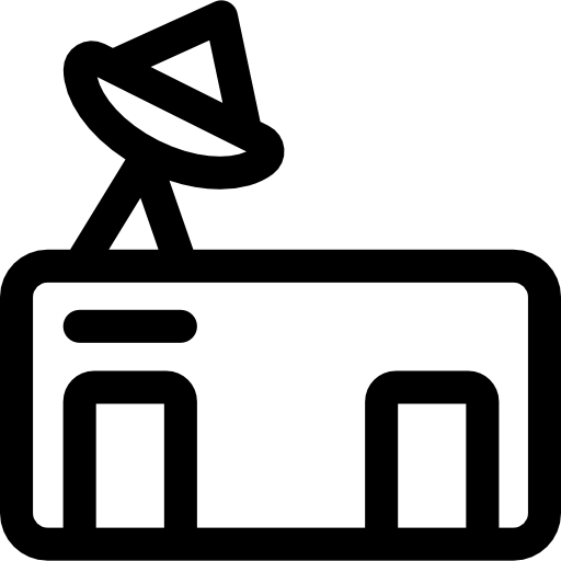 라디오 방송국 Basic Rounded Lineal icon