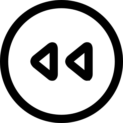 되감기 Roundicons Lineal icon