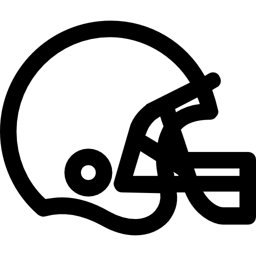fútbol americano Roundicons Lineal icono