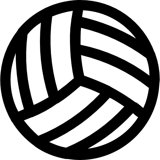 Волейбол Roundicons Lineal иконка