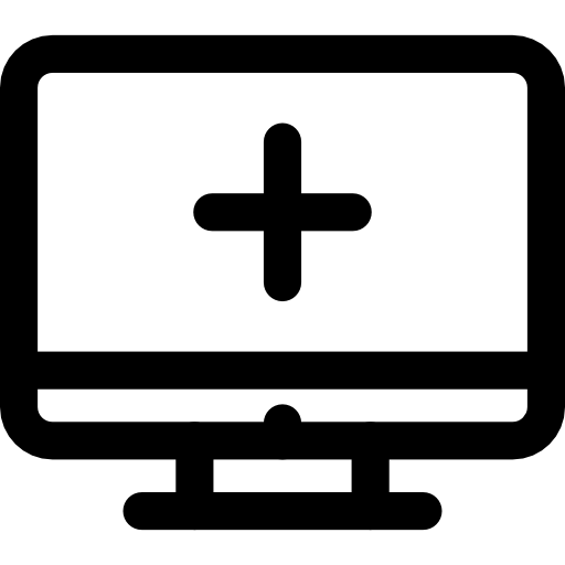 computadora Roundicons Lineal icono