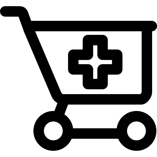 einkaufswagen Roundicons Lineal icon