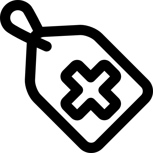 etikett Roundicons Lineal icon