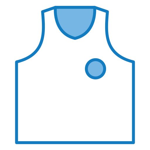 muskelshirt Generic Blue icon