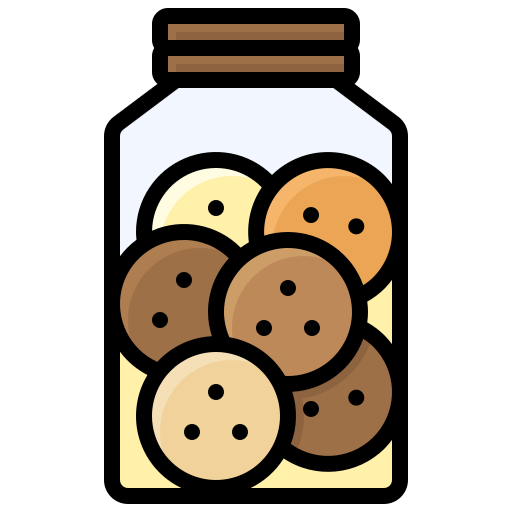 Cookie jar Generic Outline Color icon