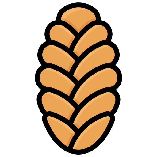 Challah Generic Outline Color icon