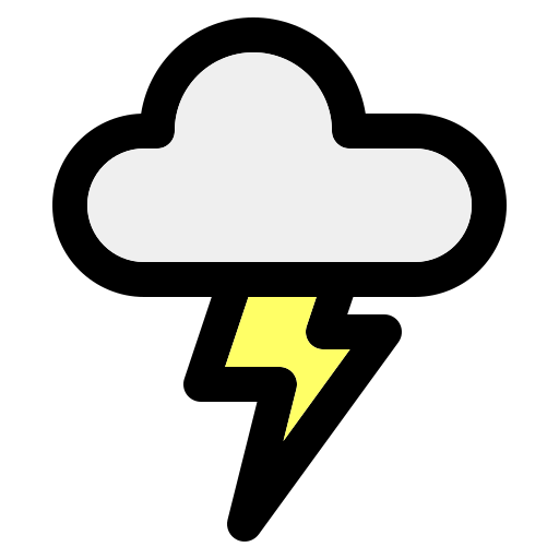 Storm Generic Outline Color icon