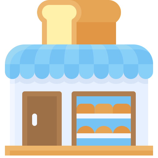 Bakery shop Generic Flat icon