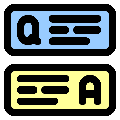 pytanie Generic Outline Color ikona