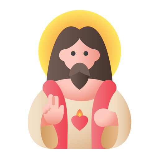 jezus Generic Flat Gradient ikona