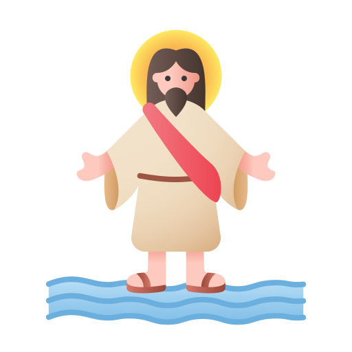 Иисус Generic Flat Gradient иконка