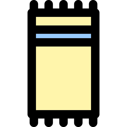 toalla Generic Outline Color icono