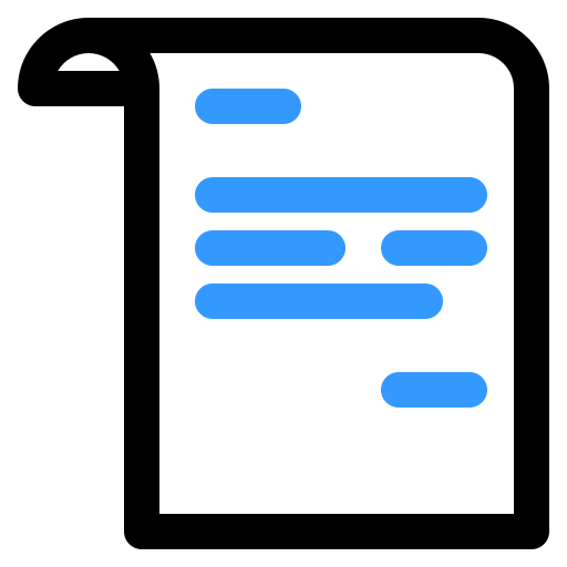 Paper Generic Fill & Lineal icon