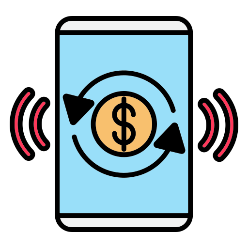 Cashless payment Generic Outline Color icon