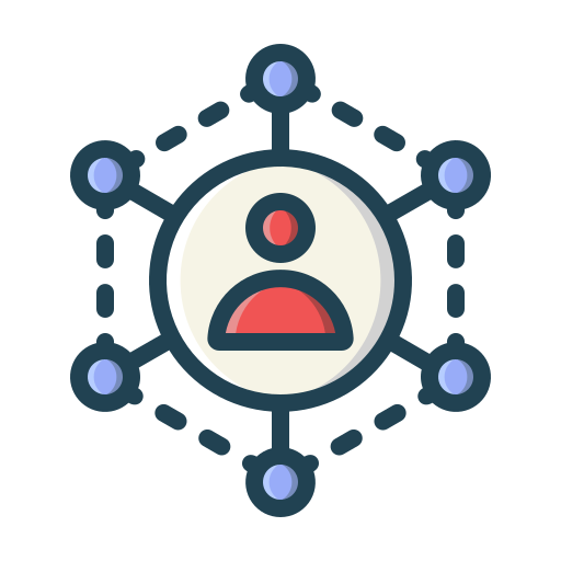 Networking Generic Outline Color icon