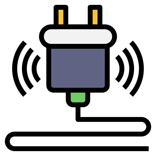 스마트 플러그 Generic Outline Color icon
