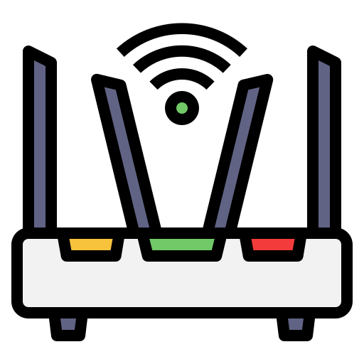 라우터 Generic Outline Color icon