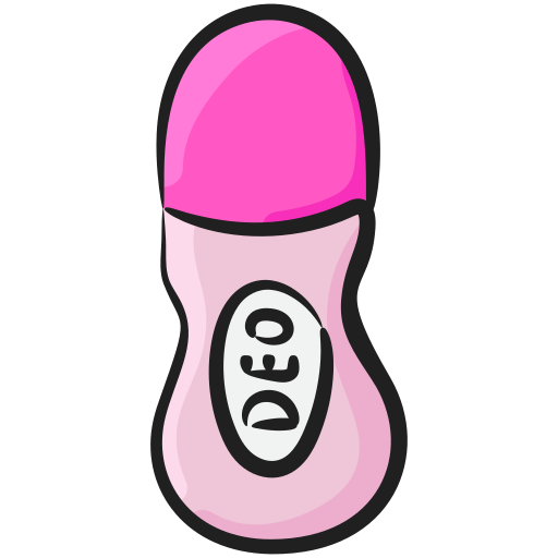 desodorante Generic Hand Drawn Color icono