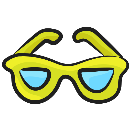 Sunglasses Generic Hand Drawn Color icon