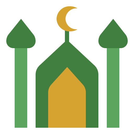 meczet Generic Flat ikona