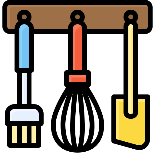 Kitchen utensil Generic Outline Color icon