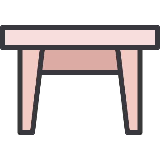 tavolino Generic Outline Color icona