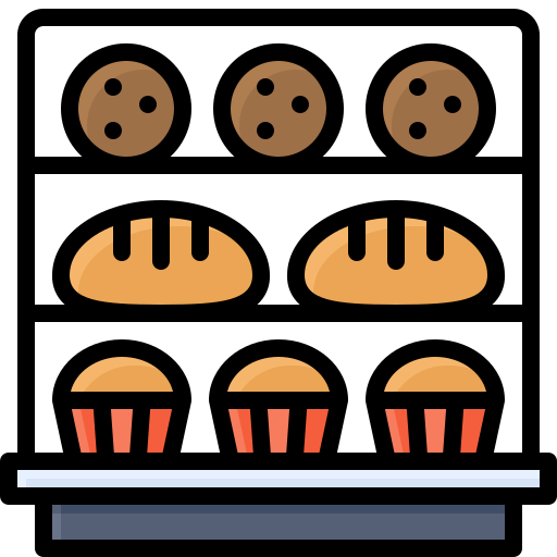 bäckerei Generic Outline Color icon