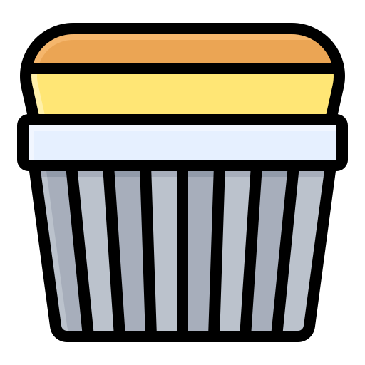 カップケーキ Generic Outline Color icon